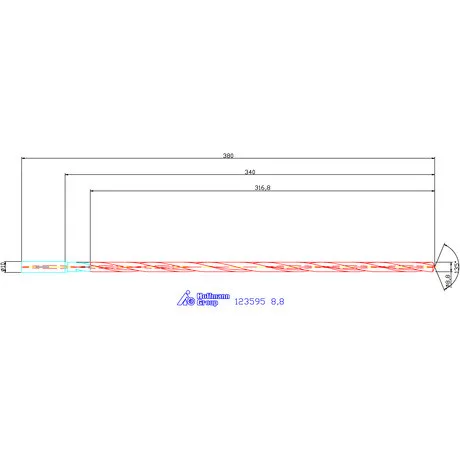 Garant VHM-HPC mélyfurat fúró hengeres szárral DIN 6535 HA 30×D 8,8 mm