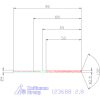 Garant VHM-HPC mélyfurat fúró hengeres szárral DIN 6535 HA 16×D 2,8 mm