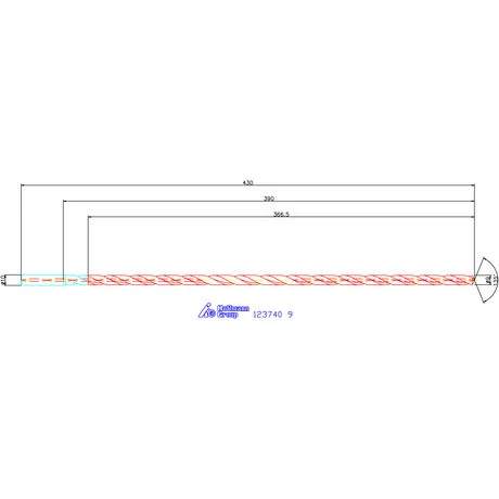 Garant VHM-HPC mélyfurat fúró hengeres szárral DIN 6535 HA 40×D 9 mm