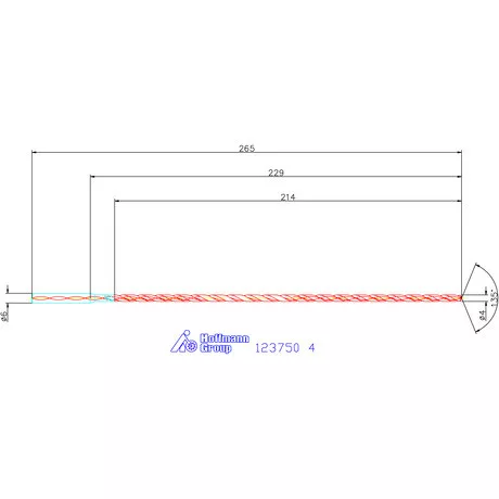 Garant VHM-HPC mélyfurat fúró hengeres szárral DIN 6535 HA 50×D 4 mm