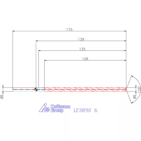 Garant Garant Master Steel DEEP VHM-HPC másodlagos vezetőfúró hengeres szárral DIN 6535 HA 20×D 6 mm