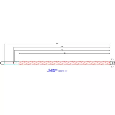 Garant Garant Master Steel DEEP VHM mélyfurat fúró hengeres szárral DIN 6535 HA 30×D 14 mm