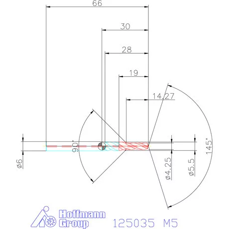 Garant Garant Master Steel FEED VHM lépcsős fúró M5