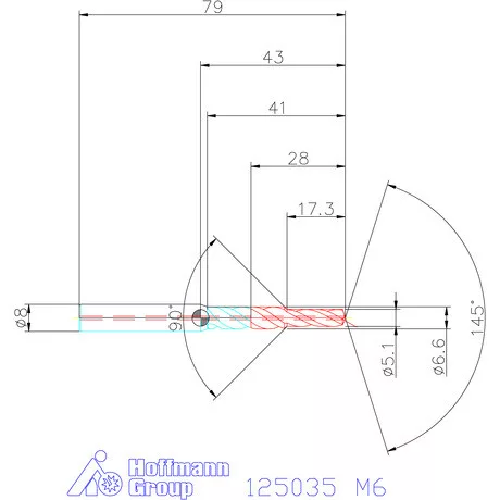 Garant Garant Master Steel FEED VHM lépcsős fúró M6