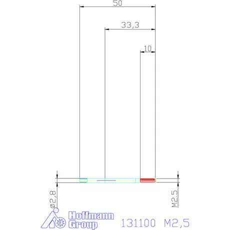 Garant Gépi menetfúró M2,5