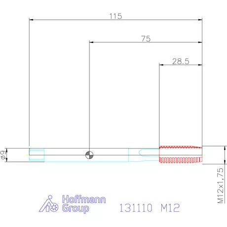 Garant Garant Master Tap Alu gépi menetfúró M12