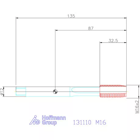 Garant Garant Master Tap Alu gépi menetfúró M16