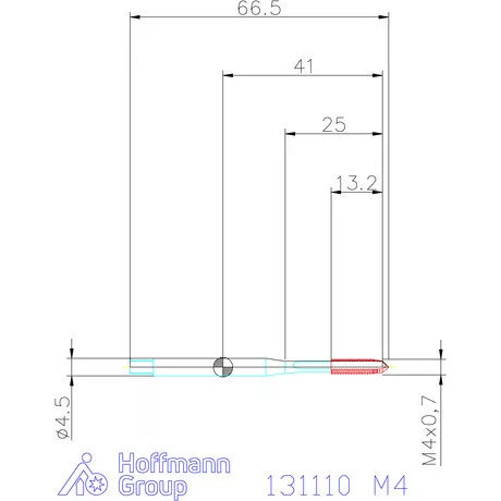 Garant Garant Master Tap Alu gépi menetfúró M4