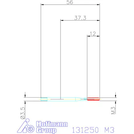 Garant Gépi menetfúró Form C DIN 371/376 M3