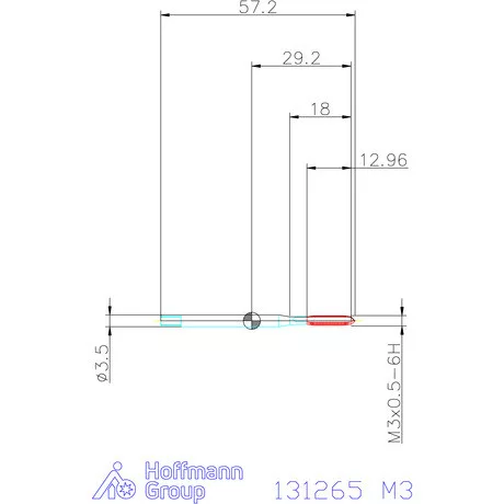Holex Holex Clever Tap gépi menetfúró Form B DIN 371/376 M3