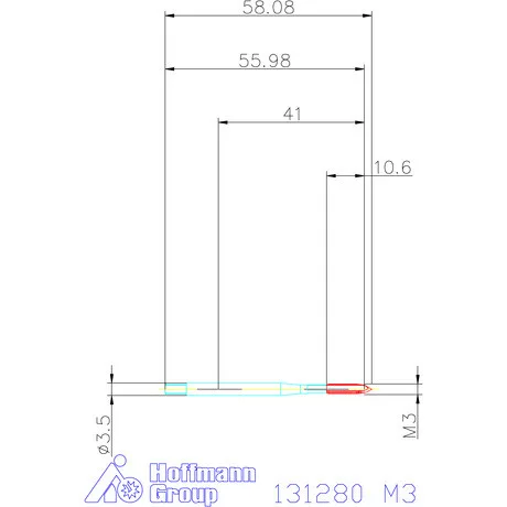 Garant Gépi menetfúró HSS-E-PM Form B M3