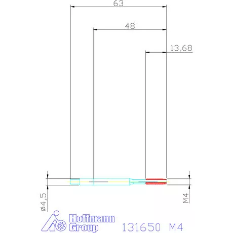 Garant Gépi menetfúró ritkított fogakkal M4