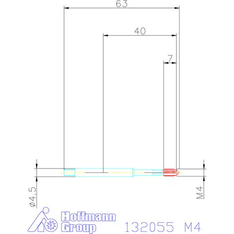 Garant Gépi menetfúró HSS-E-PM M4