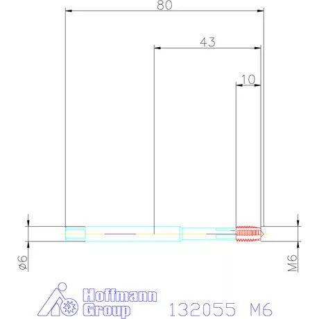 Garant Gépi menetfúró HSS-E-PM M6
