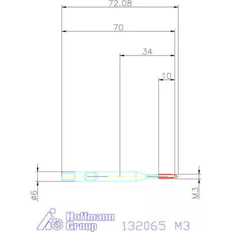 Garant Gépi menetfúró szinkronorsókhoz HSS-E-PM M3