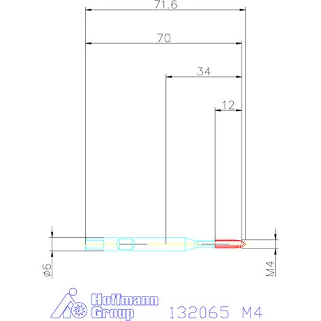 Garant Gépi menetfúró szinkronorsókhoz HSS-E-PM M4