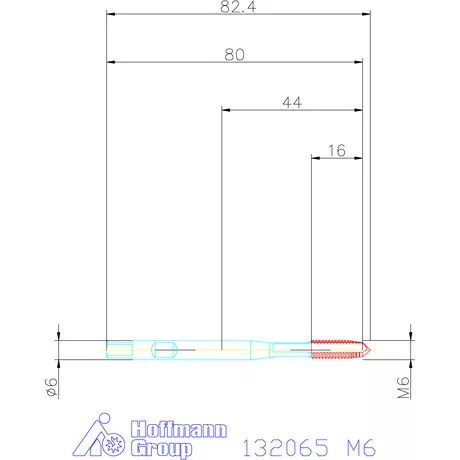 Garant Gépi menetfúró szinkronorsókhoz HSS-E-PM M6