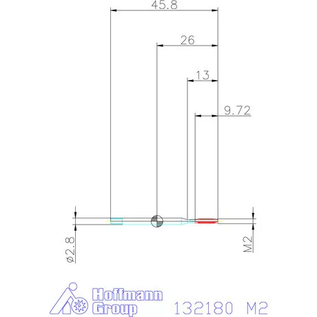 Garant Garant Master Tap INOX gépi menetfúró HSS-E-PM Form B 6HX M2
