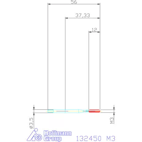 Garant Gépi menetfúró HSS-E M3