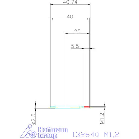 Garant Gépi menetfúró HSS-E M1,2