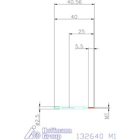 Garant Gépi menetfúró HSS-E M1