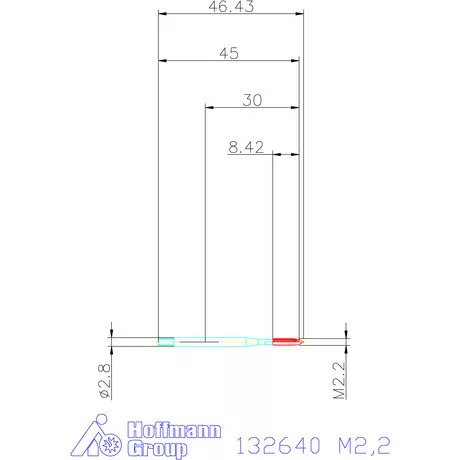 Garant Gépi menetfúró HSS-E M2,2