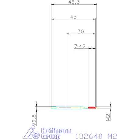 Garant Gépi menetfúró HSS-E M2