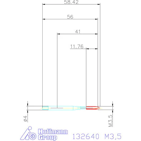 Garant Gépi menetfúró HSS-E M3,5