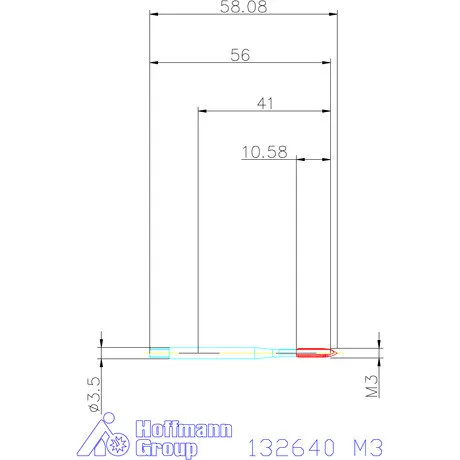 Garant Gépi menetfúró HSS-E M3