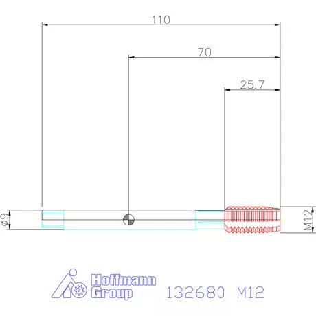 Holex Holex Pro Tap gépi menetfúró HSS-E M12