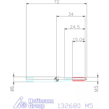 Holex Holex Pro Tap gépi menetfúró HSS-E M5
