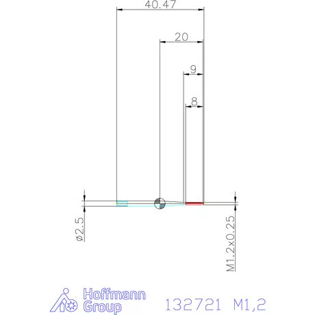 Garant Garant Master Tap gépi menetfúró B alak M1,2