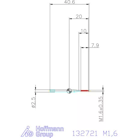 Garant Garant Master Tap gépi menetfúró B alak M1,6