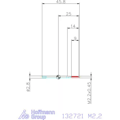 Garant Garant Master Tap gépi menetfúró B alak M2,2