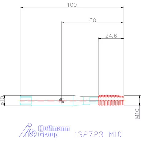 Garant Garant Master Tap gépi menetfúró IK / Form B 6HX M10