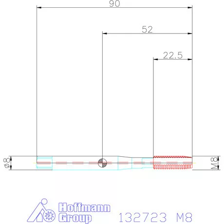 Garant Garant Master Tap gépi menetfúró IK / Form B 6HX M8