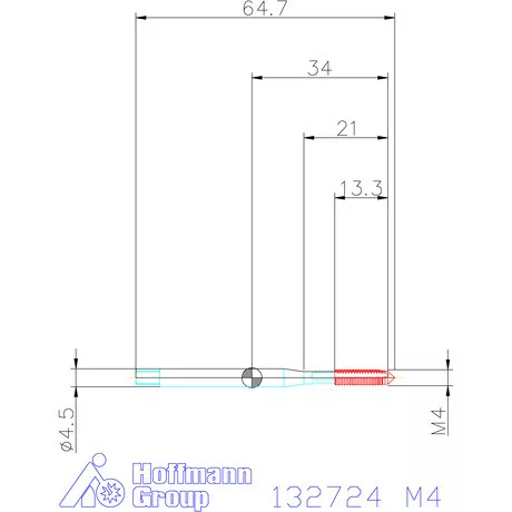 Garant Garant Master Tap gépi menetfúró HSS-E-PM Form B 6GX M4