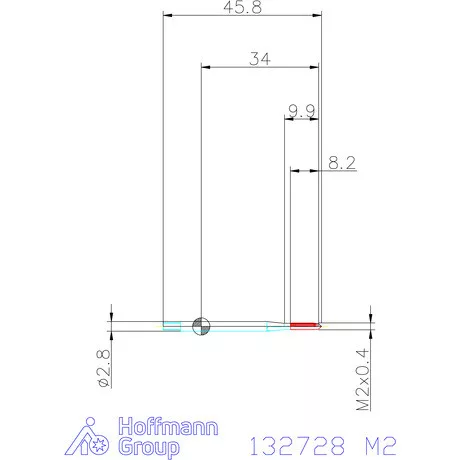 Garant Garant Master Tap gépi menetfúró HSS-E-PM, B alak, 7GX M2