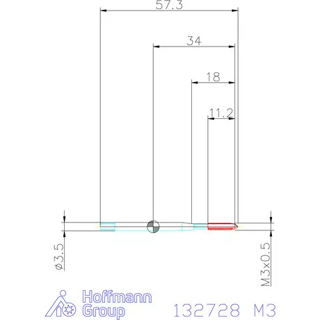 Garant Garant Master Tap gépi menetfúró HSS-E-PM, B alak, 7GX M3