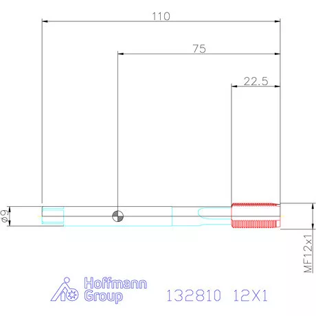 Garant Garant Master Tap Alu gépi menetfúró 12X1
