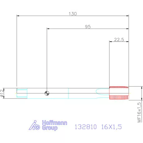 Garant Garant Master Tap Alu gépi menetfúró 16X1,5