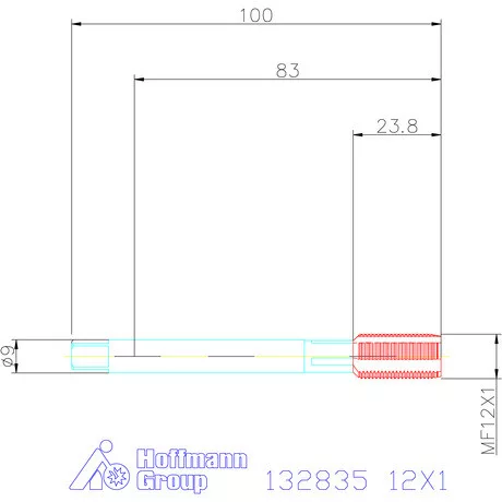 Garant Gépi menetfúró HSS-E-PM Form CS 12X1