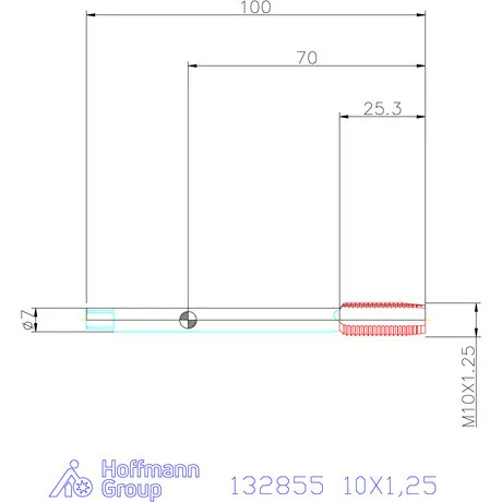 Garant Gépi menetfúró HSS-E-PM Form B 6HX 10X1,25