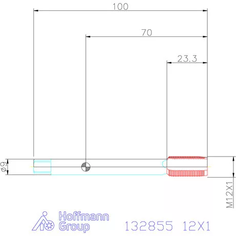 Garant Gépi menetfúró HSS-E-PM Form B 6HX 12X1