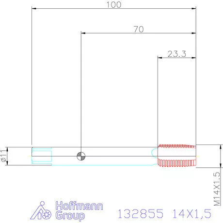 Garant Gépi menetfúró HSS-E-PM Form B 6HX 14X1,5