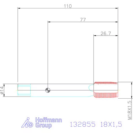 Garant Gépi menetfúró HSS-E-PM Form B 6HX 18X1,5
