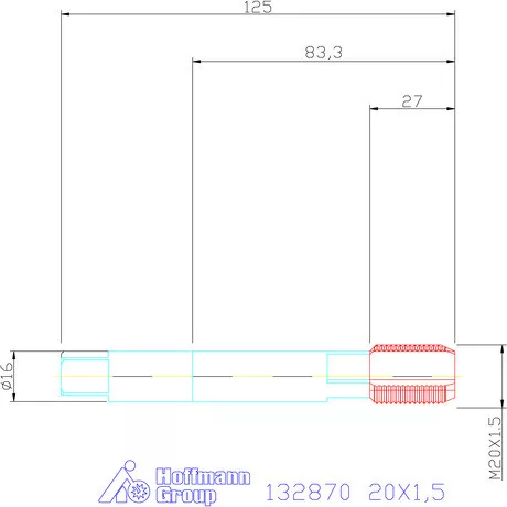 Garant Gépi menetfúró HSS-E 20X1,5