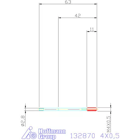 Garant Gépi menetfúró HSS-E 4X0,5