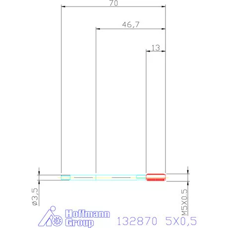 Garant Gépi menetfúró HSS-E 5X0,5