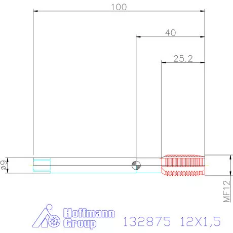 Garant Garant Master Tap INOX gépi menetfúró HSS-E-PM 12X1,5